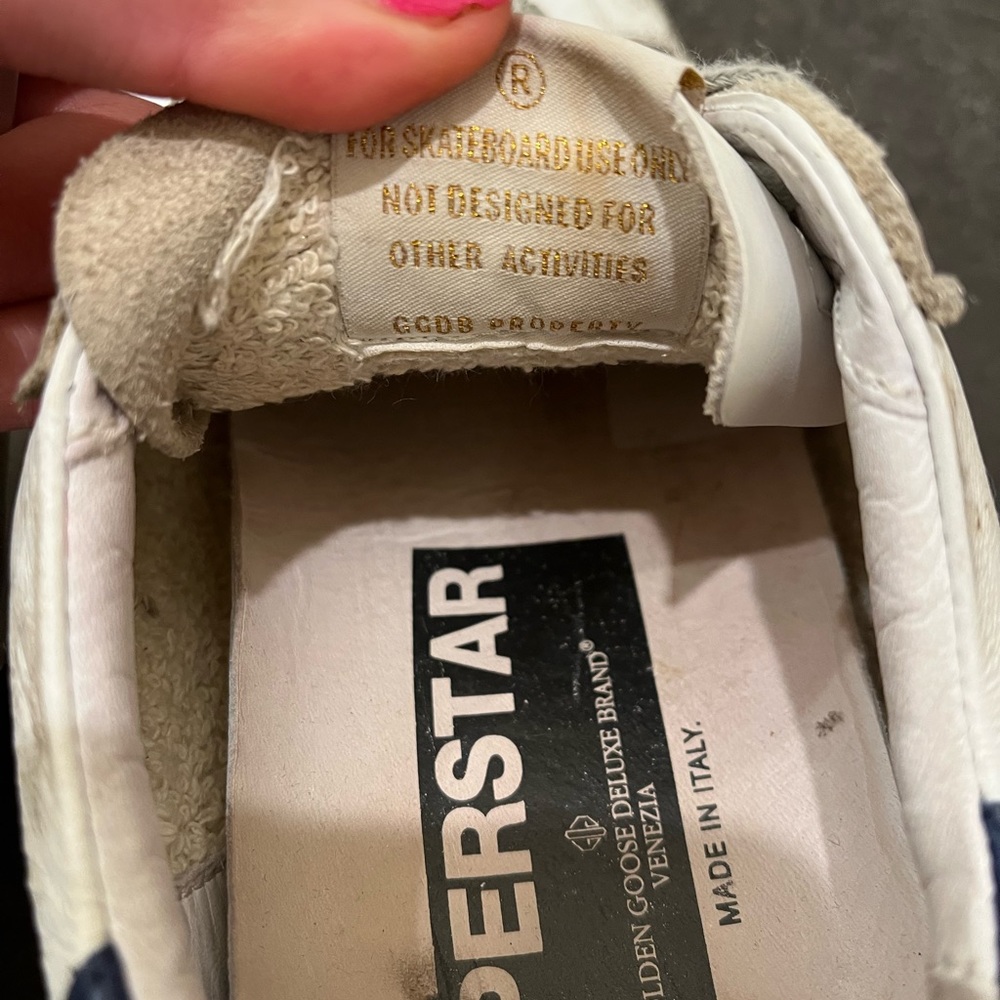 low top golden gooses